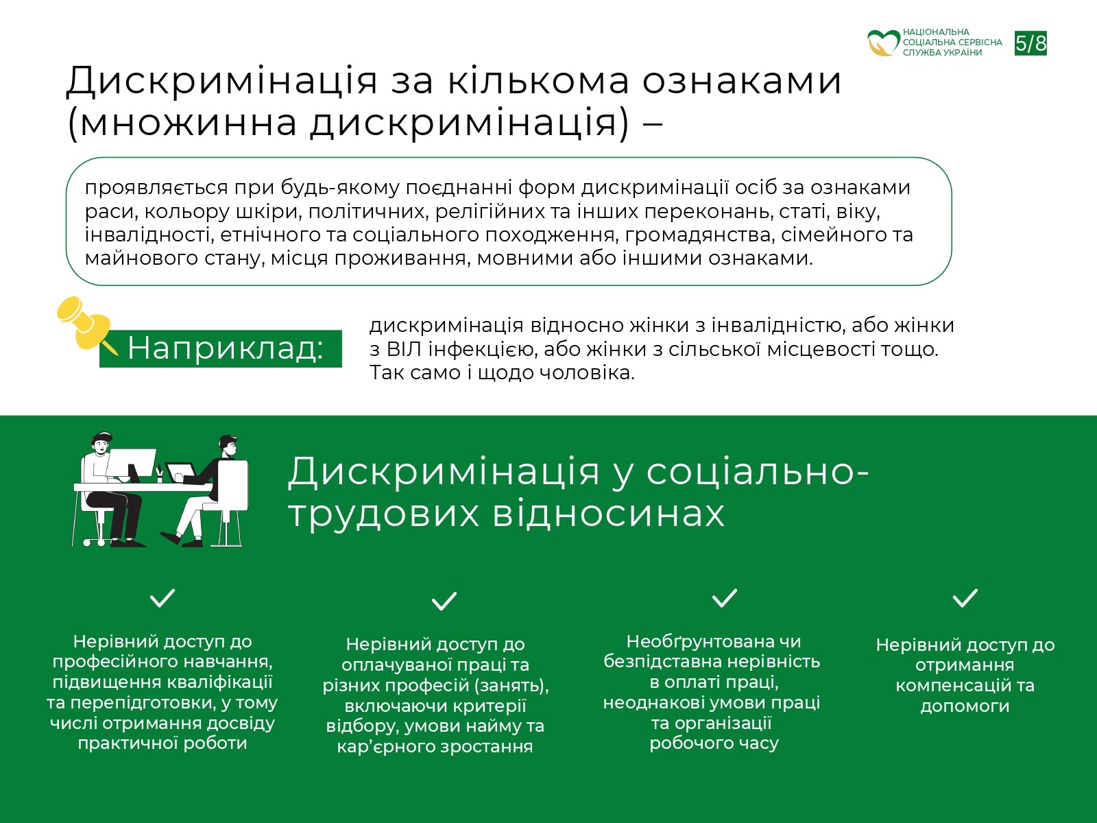 Пам'ятка дискримінація за ознакою статі